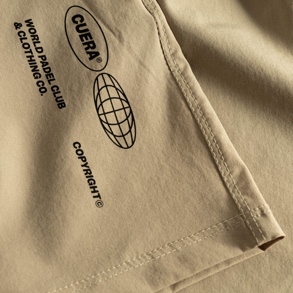 Cuera® Womens Active Globe Shorts Sand