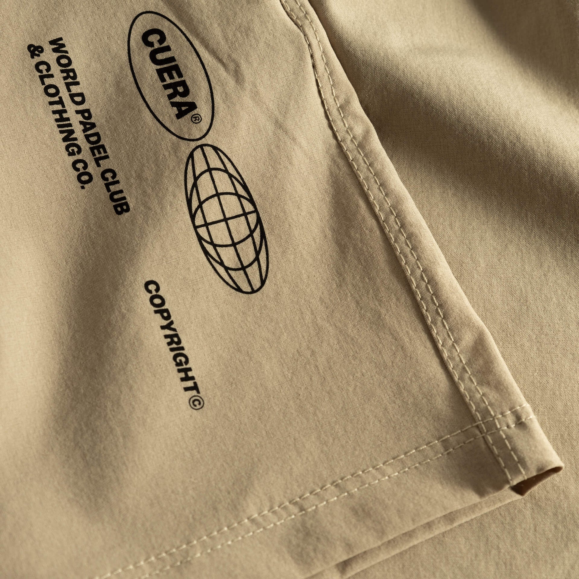 Cuera® Womens Active Globe Shorts Sand