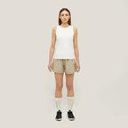 Cuera® Womens Active Globe Shorts Sand