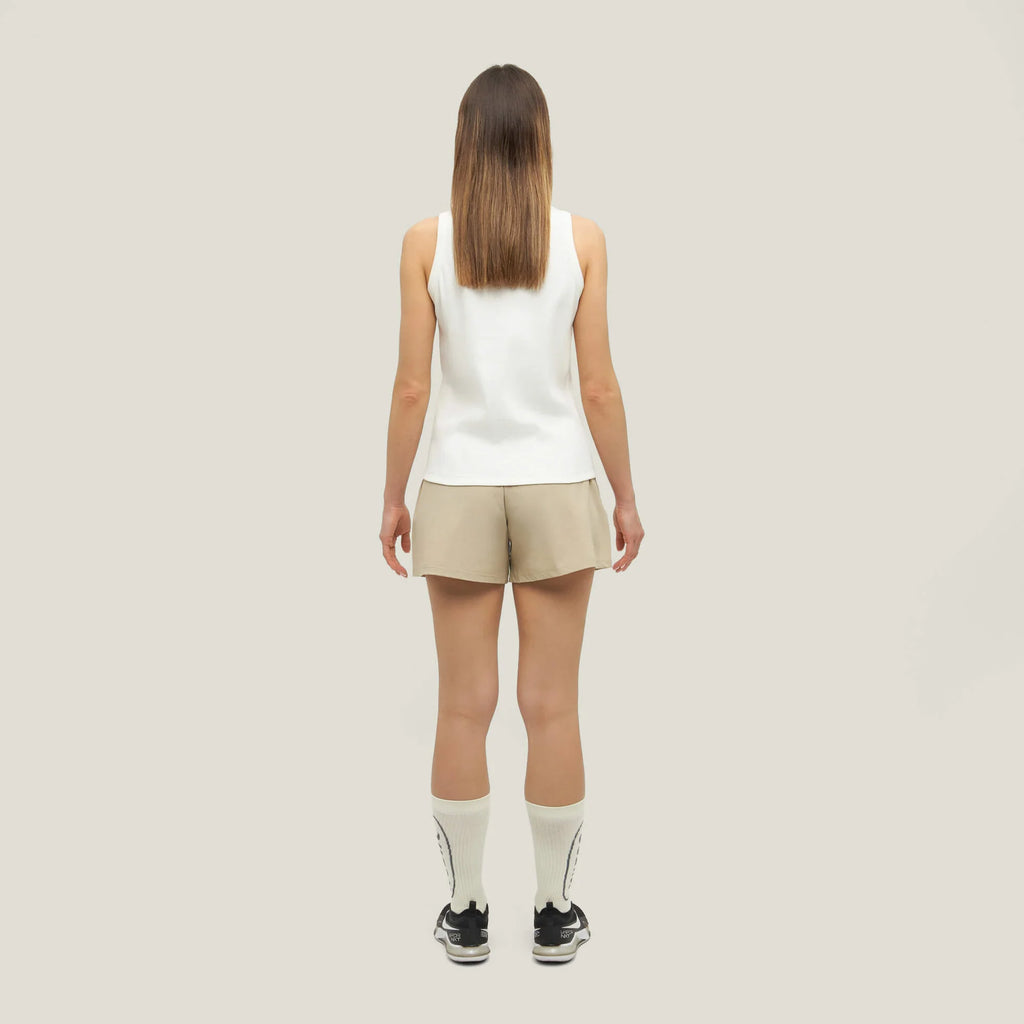 Cuera® Womens Active Globe Shorts Sand
