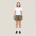 Cuera® Womens Active Globe Shorts Walnut