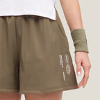 Cuera® Womens Active Globe Shorts Walnut