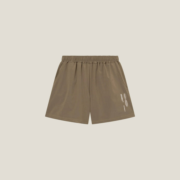 Cuera® Womens Active Globe Shorts Walnut