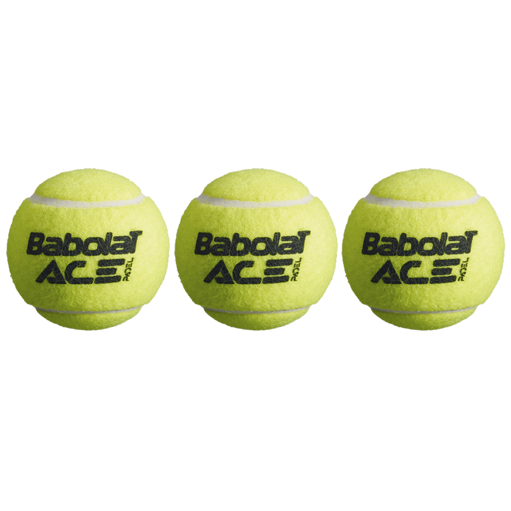 Babolat Ace Padel Balls (Tube of 3)