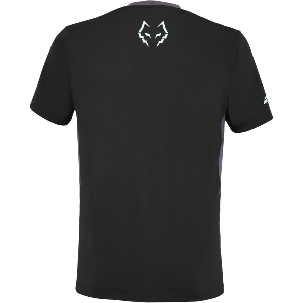 Babolat Men's Crew Neck Tee J. Lebron Black