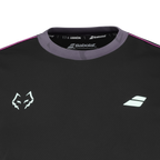 Babolat Men's Crew Neck Tee J. Lebron Black