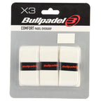 Bullpadel Padel Overgrips White (3 pack)