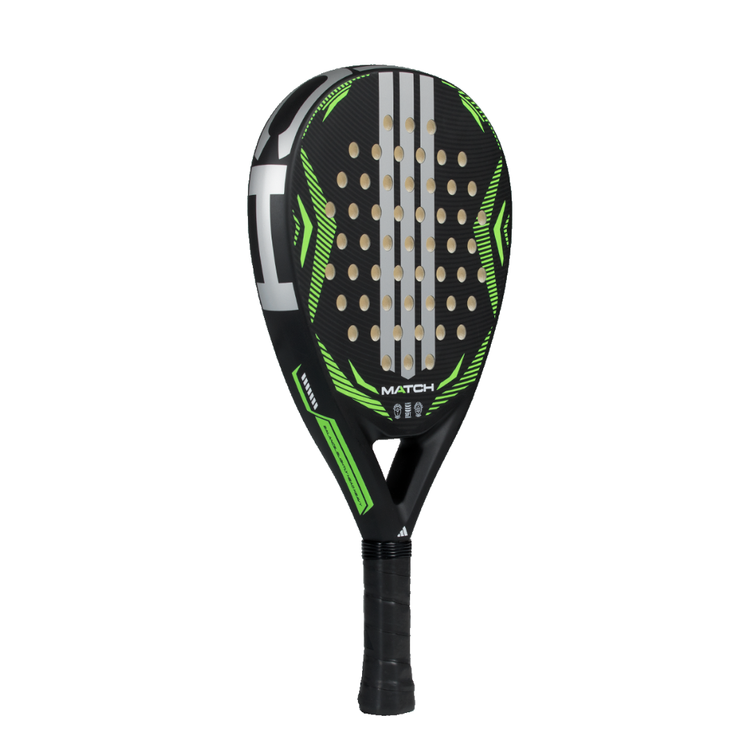 Adidas Match Black/Green Padel Racket 2026