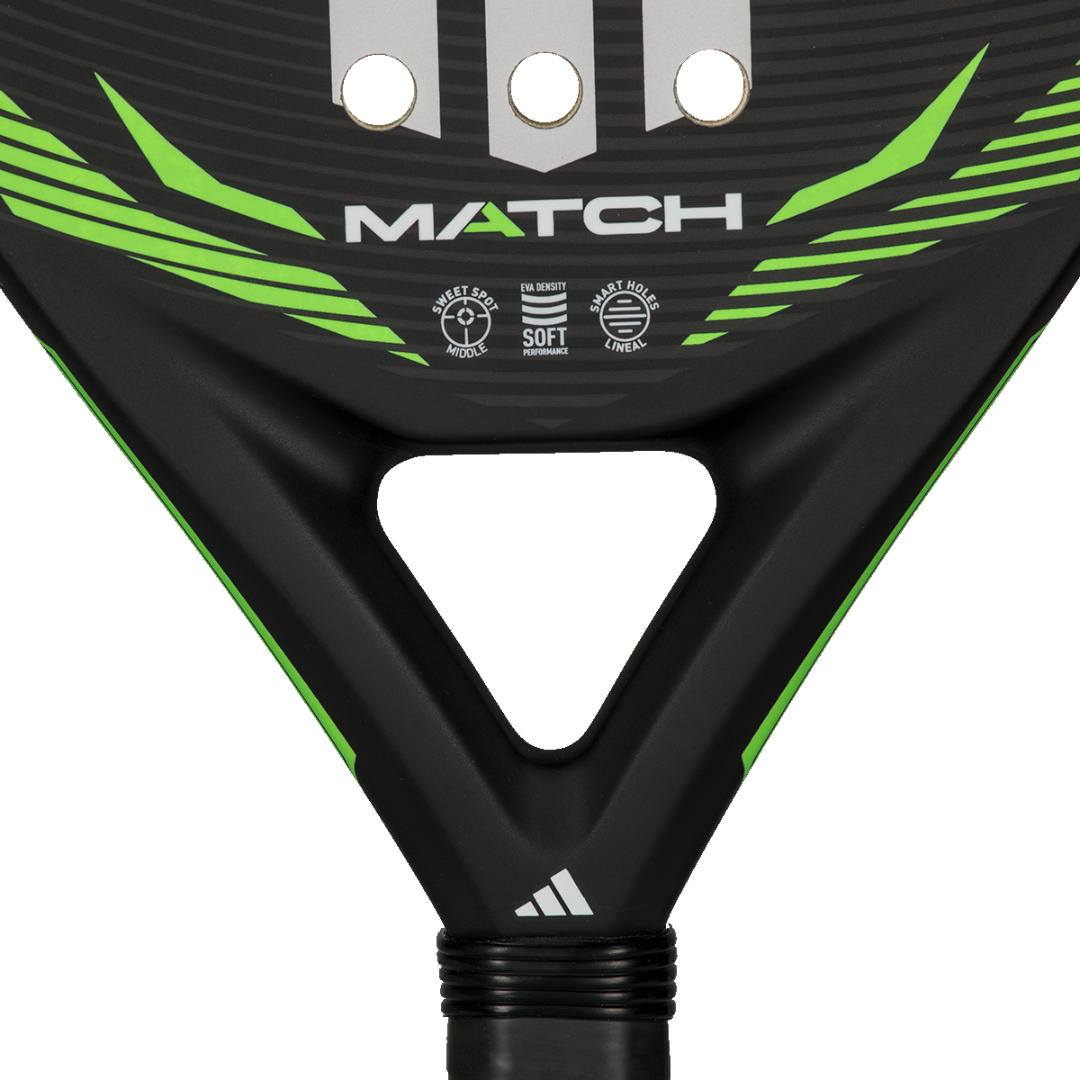 Adidas Match Black/Green Padel Racket 2026