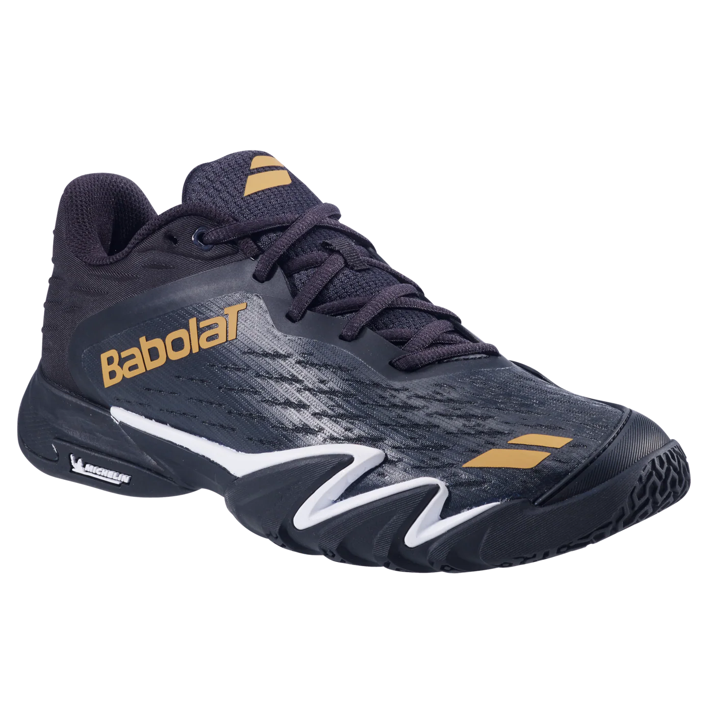 Babolat Premura 3 Men’s Padel Shoes - Black & Gold