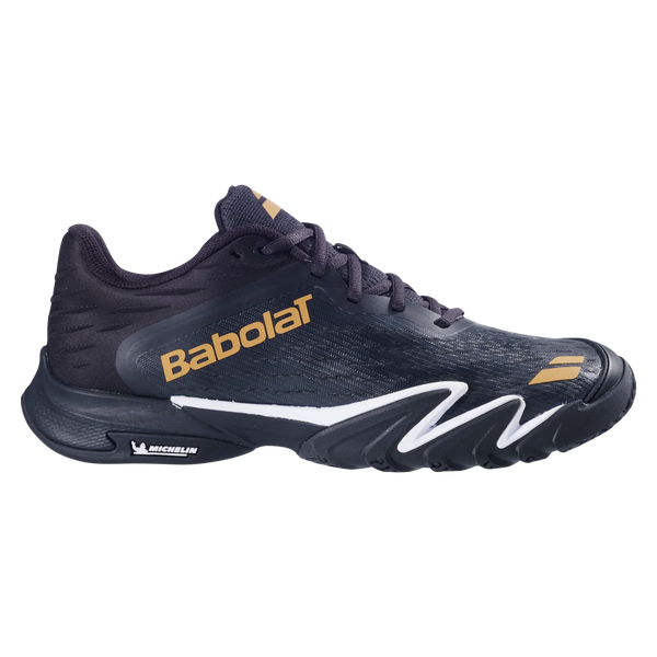 Babolat Premura 3 Men’s Padel Shoes - Black & Gold