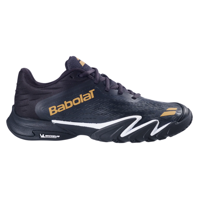 Babolat Premura 3 Men’s Padel Shoes - Black & Gold