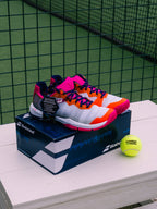 Babolat Jet Ritma Women's Padel Shoes - Grey & Pink