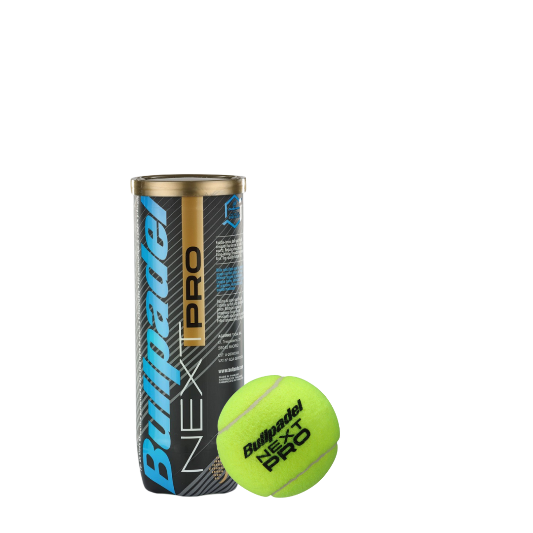 Bullpadel BP FIP NEXT PRO Balls (Tube of 3)