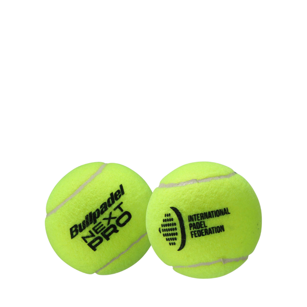 Bullpadel Next Pro FIP Padel Balls (Tube of 3)