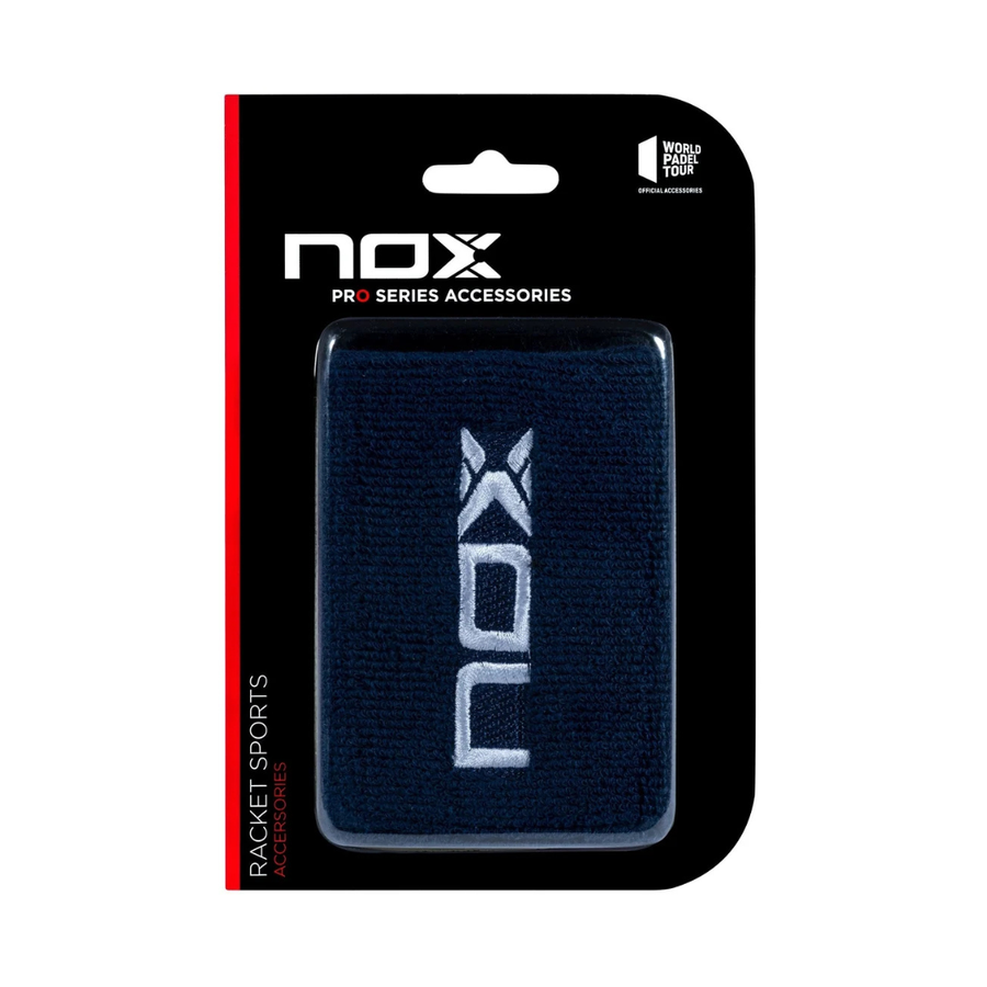 Nox Padel Wristbands (Navy/white)