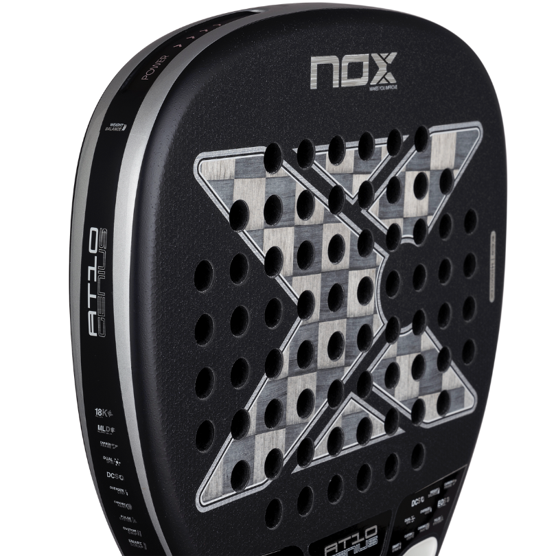 Nox AT10 Luxury Genius Attack 18K Alum Padel Racket 2026