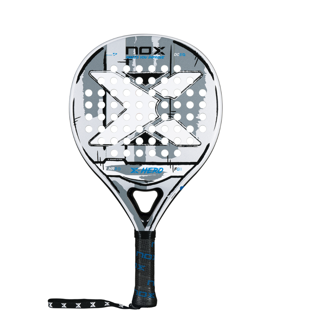 Nox X-Hero White Padel Racket 2026
