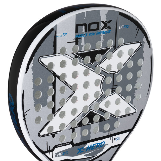 Nox X-Hero White 2026 Padel Racket