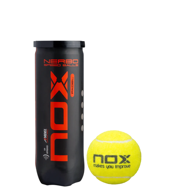 Nox Nerbo Padel Balls (Tube of 3)