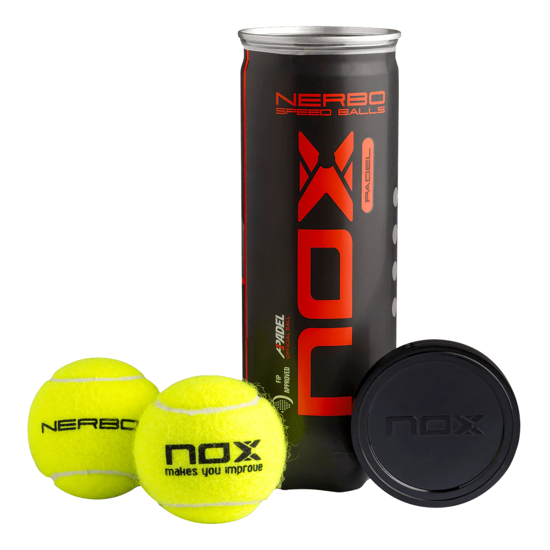 Nox Nerbo Padel Balls (Tube of 3)