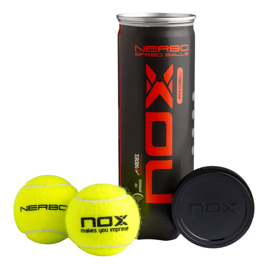 Nox Nerbo Padel Balls (Tube of 3)