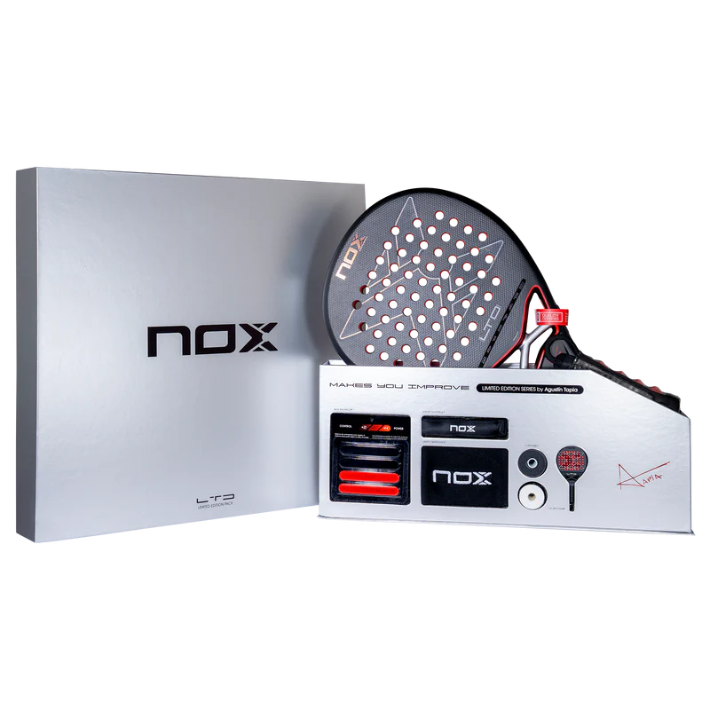 Nox AT10 Luxury Genius 12K Limited Edition Padel Racket - Pack
