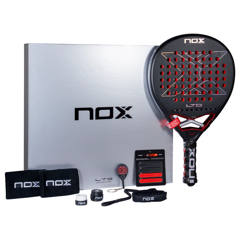 Nox AT10 Luxury Genius 12K Limited Edition Padel Racket - Pack