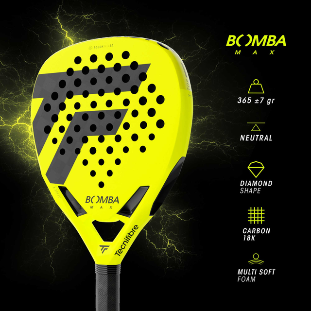 Tecnifibre Bomba Max Padel Racket
