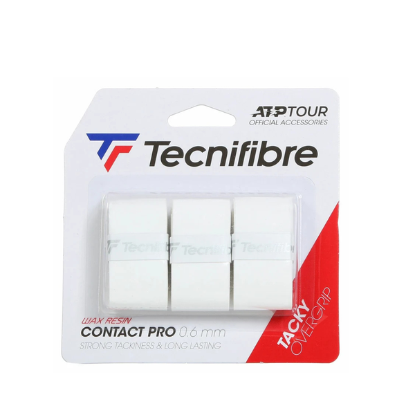 Tecnifibre Overgrip - White (3 Grips)