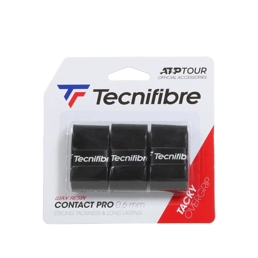 Tecnifibre Overgrip - Black (3 Grips)