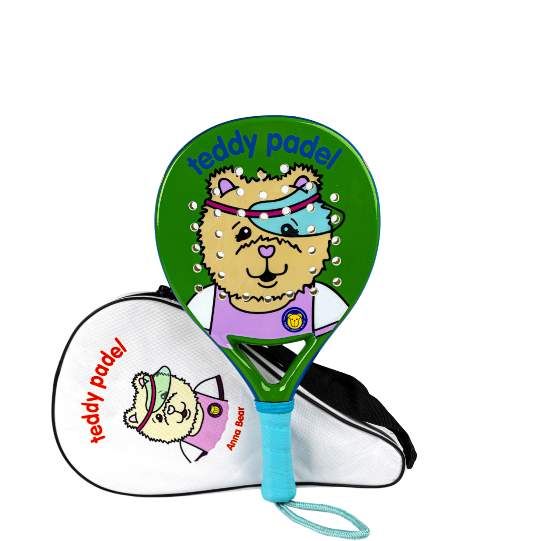 Teddy Padel Kids Racket - Anna Bear
