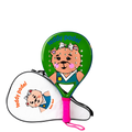 Teddy Padel Kids Racket - Baby Bear