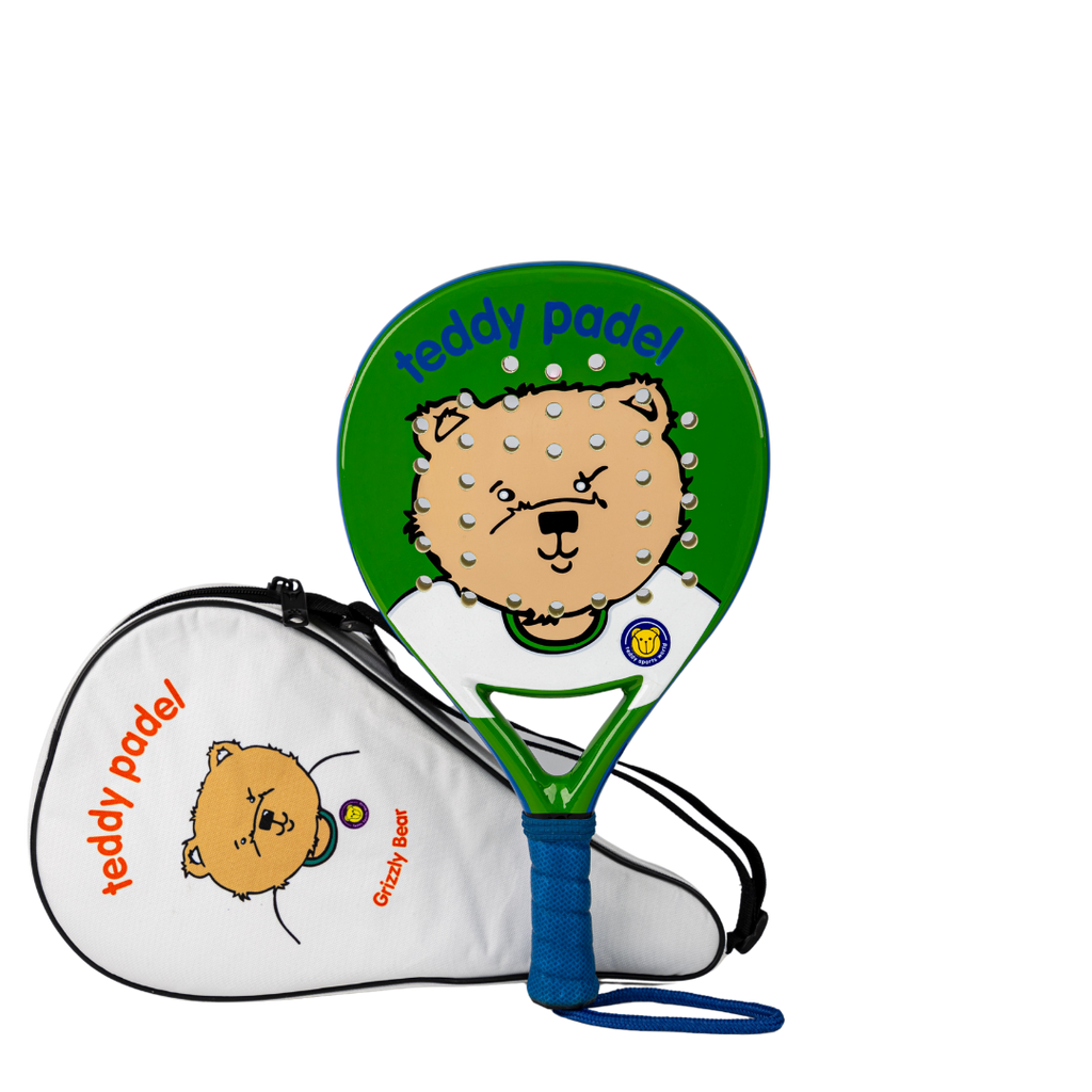 Teddy Padel Kids Racket - Grizzly Bear