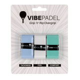 Vibe Padel Overgrip | Black (1 x 3 Grips)
