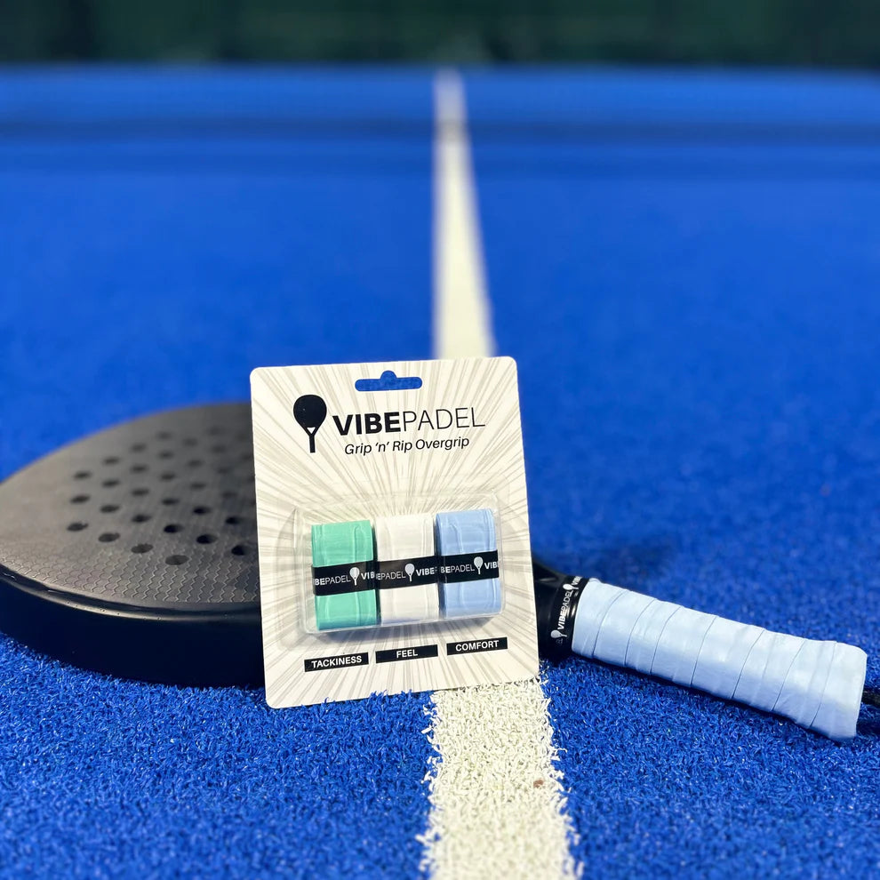 Vibe Padel Overgrip | Black (3 Grips)