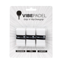 Vibe Padel Overgrip | White (3 Grips)
