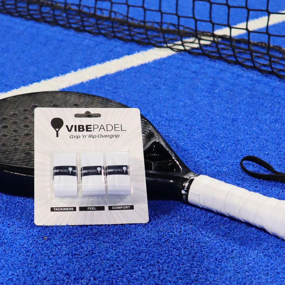 Vibe Padel Overgrip | Black (3 Grips)