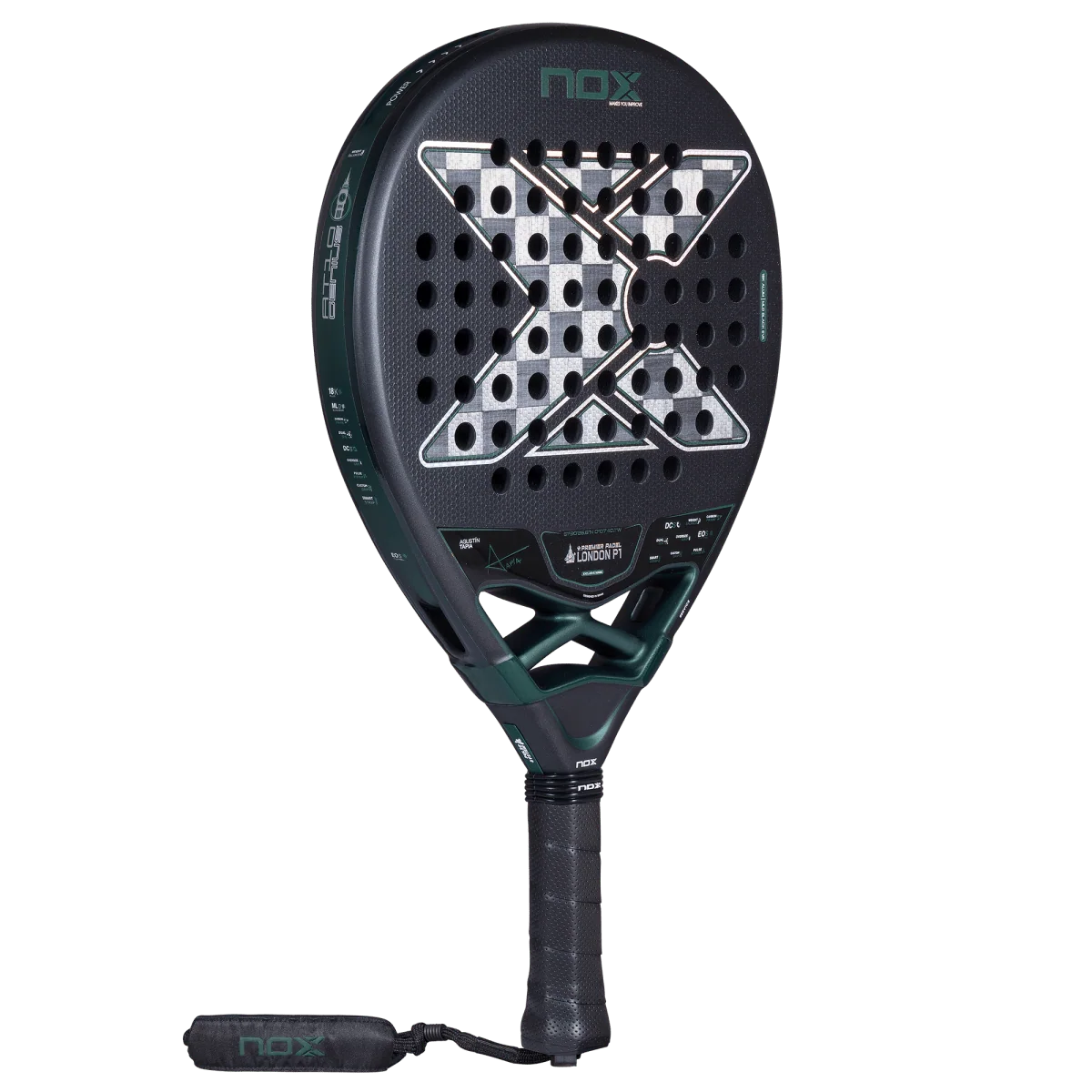 AT10 Genius 18K Alum London P1 Exclusive Edition Padel Racket 2026