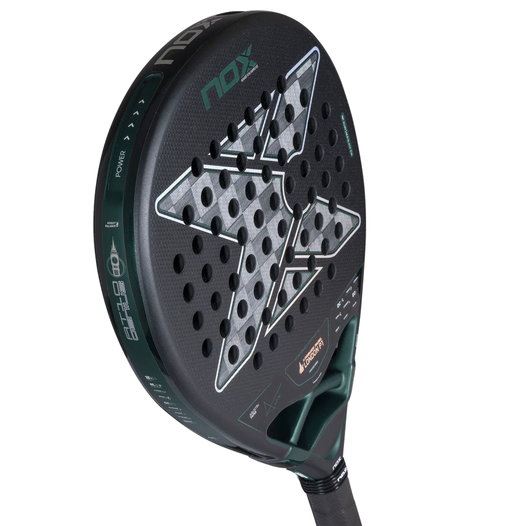 AT10 Genius 18K Alum London P1 Exclusive Edition Padel Racket 2026