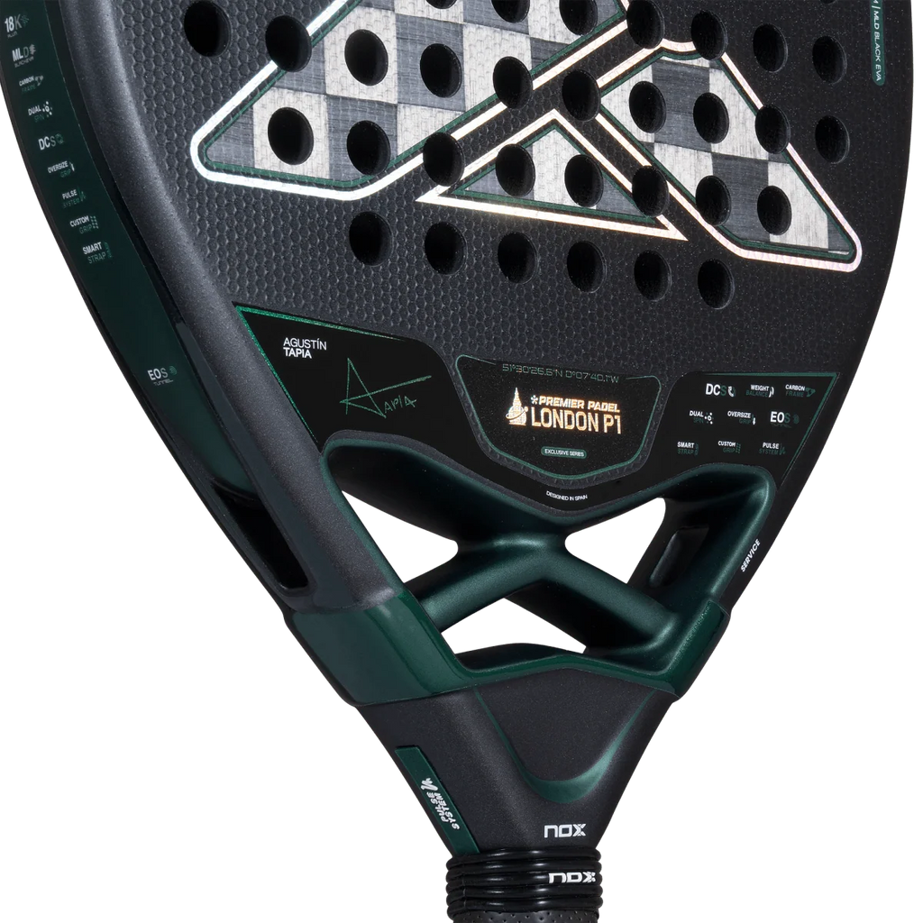AT10 Genius 18K Alum London P1 Exclusive Edition Padel Racket 2026