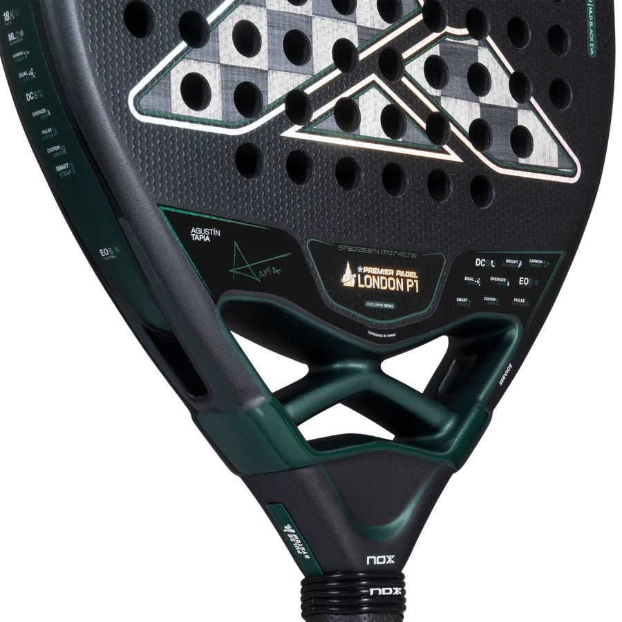 AT10 Genius 18K Alum London P1 Exclusive Edition Padel Racket 2026