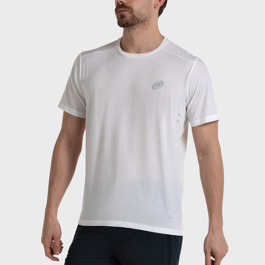 Bullpadel Men's Avas short sleeve T-shirt - White