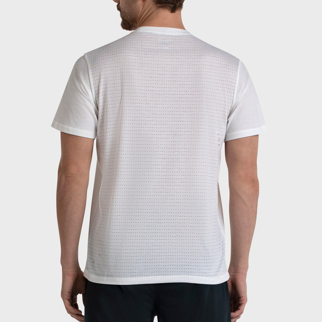 Bullpadel Men's Avas short sleeve T-shirt - White