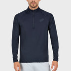 Bullpadel Men's Bisol Quarter Zip Longsleeve Top Navy