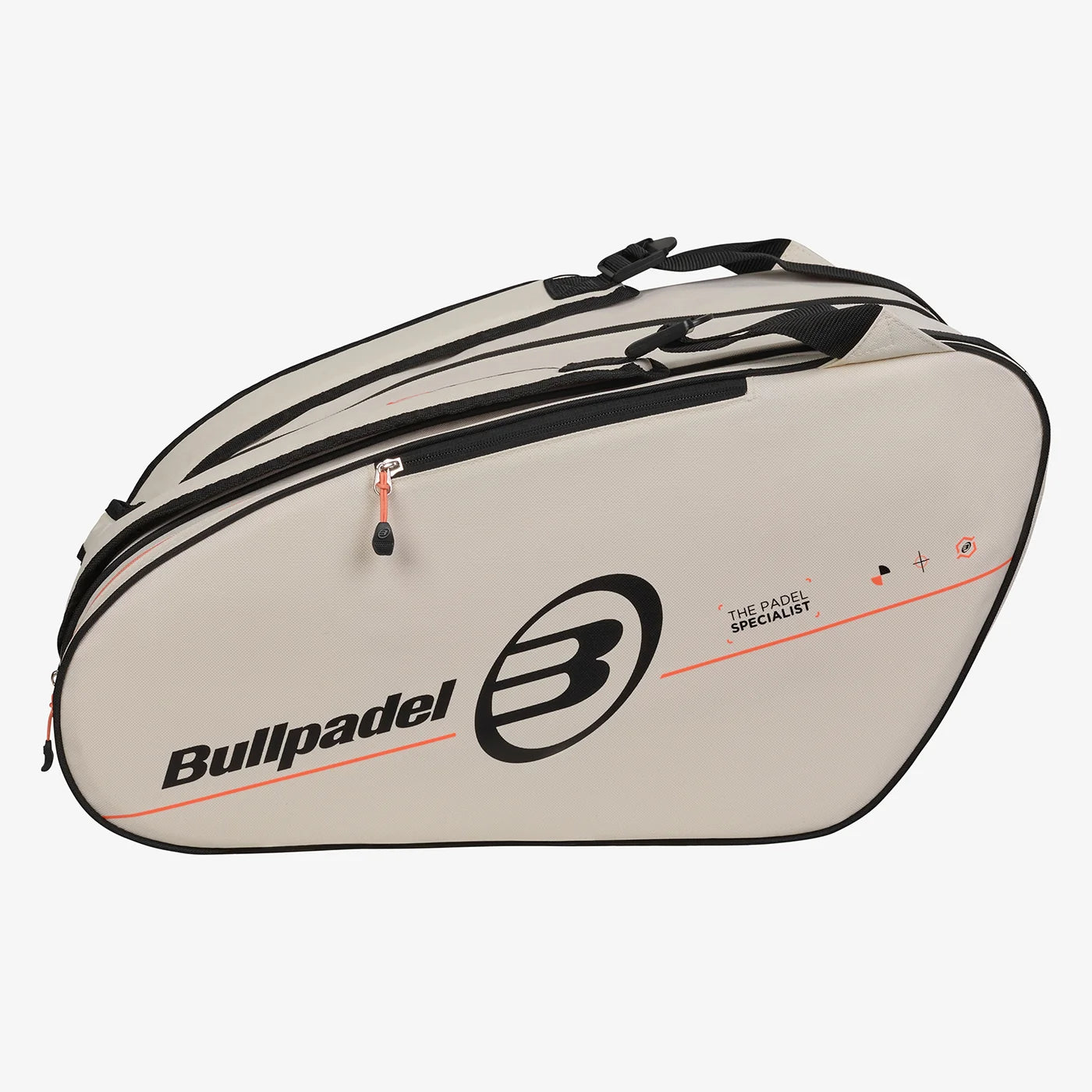 Bullpadel Tour Racket Bag White