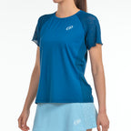 Bullpadel Women's Dedale Padel Top - Blue Ink
