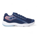 Bullpadel Women's Flow 25V Padel Shoes - Blue Ink