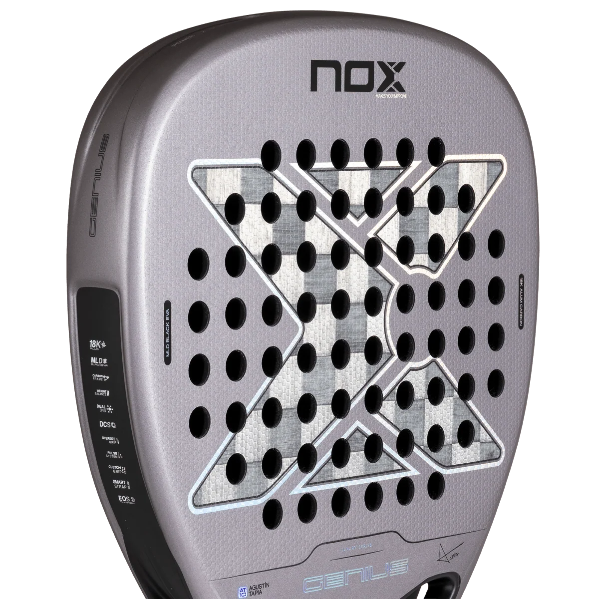 Nox AT10 Luxury Genius Attack 18K Alum XTREM Padel Racket 2027