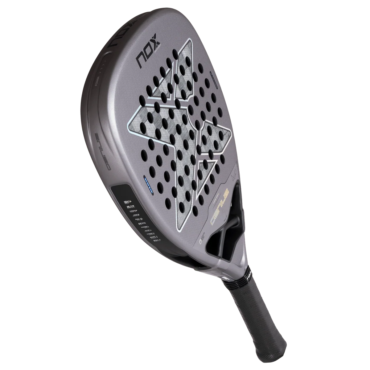 Nox AT10 Luxury Genius Attack 18K Alum XTREM Padel Racket 2027